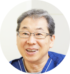 笑顔の椎津院長