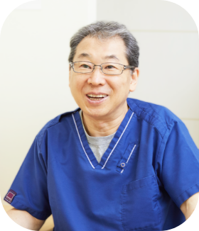 笑顔の椎津院長