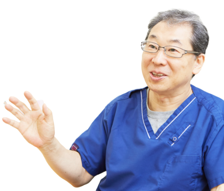 笑顔の椎津院長